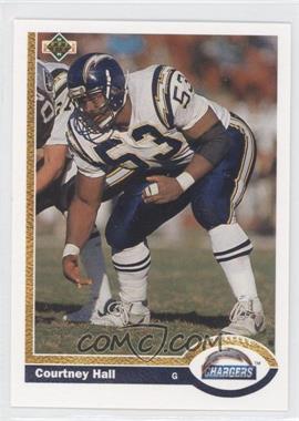 1991 Upper Deck - [Base] #218 - Courtney Hall