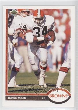 1991 Upper Deck - [Base] #225 - Kevin Mack