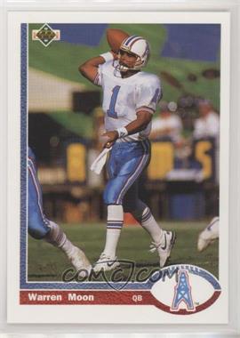 1991 Upper Deck - [Base] #256 - Warren Moon