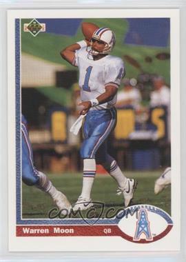 1991 Upper Deck - [Base] #256 - Warren Moon