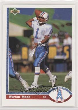 1991 Upper Deck - [Base] #256 - Warren Moon