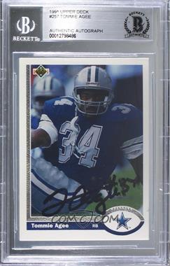 1991 Upper Deck - [Base] #257 - Tommie Agee [BAS BGS Authentic]