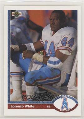 1991 Upper Deck - [Base] #297 - Lorenzo White [EX to NM]