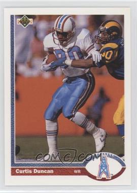 1991 Upper Deck - [Base] #299 - Curtis Duncan