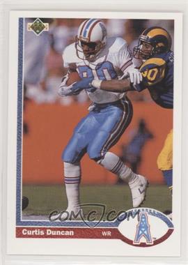 1991 Upper Deck - [Base] #299 - Curtis Duncan