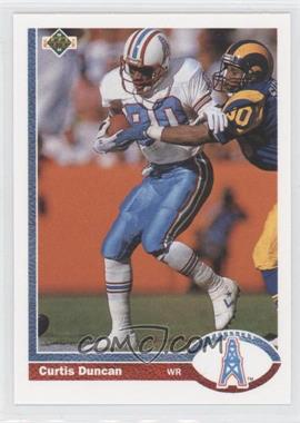 1991 Upper Deck - [Base] #299 - Curtis Duncan