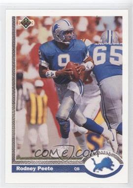 1991 Upper Deck - [Base] #305 - Rodney Peete