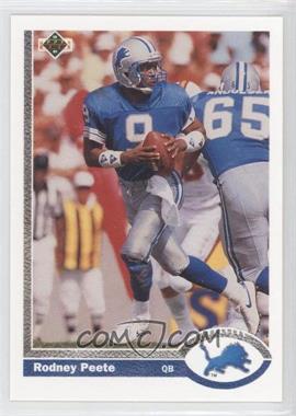 1991 Upper Deck - [Base] #305 - Rodney Peete