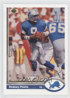 1991 Upper Deck - [Base] #305 - Rodney Peete