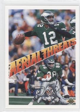 1991 Upper Deck - [Base] #31 - Randall Cunningham, Keith Jackson