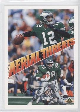 1991 Upper Deck - [Base] #31 - Randall Cunningham, Keith Jackson