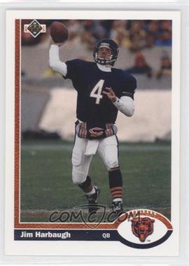 1991 Upper Deck - [Base] #322 - Jim Harbaugh [Noted]