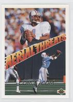 Warren Moon, Drew Hill