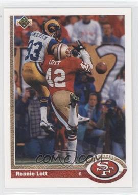 1991 Upper Deck - [Base] #355 - Ronnie Lott