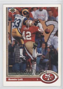 1991 Upper Deck - [Base] #355 - Ronnie Lott