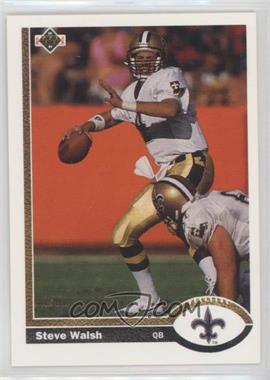 1991 Upper Deck - [Base] #395 - Steve Walsh