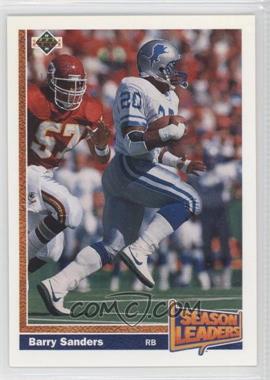 1991 Upper Deck - [Base] #401 - Barry Sanders