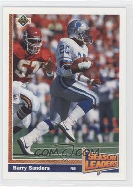 1991 Upper Deck - [Base] #401 - Barry Sanders