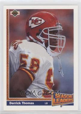 1991 Upper Deck - [Base] #404 - Derrick Thomas [EX to NM]