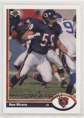 1991 Upper Deck - [Base] #432 - Ron Rivera