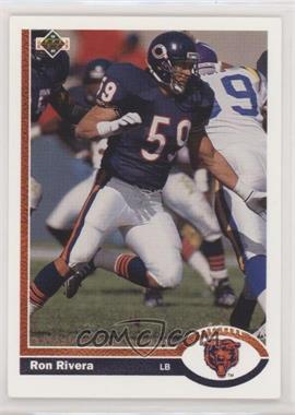 1991 Upper Deck - [Base] #432 - Ron Rivera