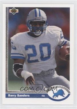 1991 Upper Deck - [Base] #444 - Barry Sanders