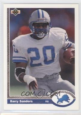 1991 Upper Deck - [Base] #444 - Barry Sanders