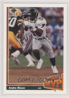 1991 Upper Deck - [Base] #451 - Andre Rison [EX to NM]