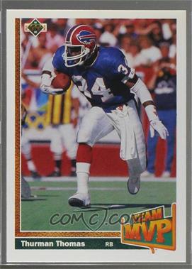 1991 Upper Deck - [Base] #452 - Thurman Thomas [Noted]