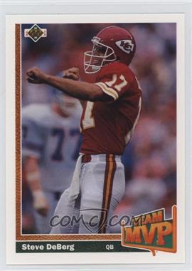 1991 Upper Deck - [Base] #462 - Steve DeBerg