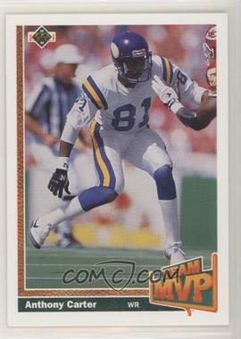1991 Upper Deck - [Base] #466 - Anthony Carter [EX to NM]