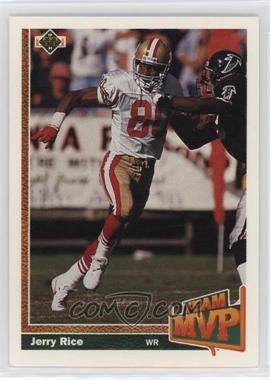 1991 Upper Deck - [Base] #475 - Jerry Rice [EX to NM]