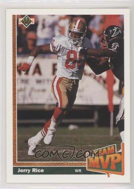 1991 Upper Deck - [Base] #475 - Jerry Rice [EX to NM]