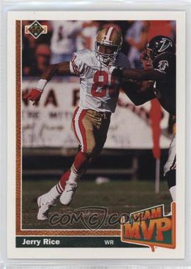 1991 Upper Deck - [Base] #475 - Jerry Rice [EX to NM]