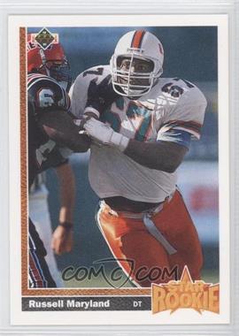 1991 Upper Deck - [Base] #5 - Russell Maryland