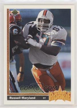 1991 Upper Deck - [Base] #5 - Russell Maryland [EX to NM]