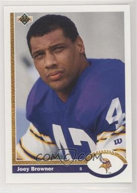 1991 Upper Deck - [Base] #52 - Joey Browner