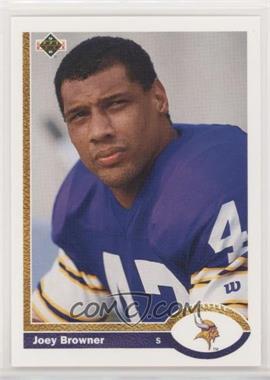 1991 Upper Deck - [Base] #52 - Joey Browner