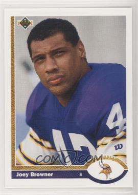 1991 Upper Deck - [Base] #52 - Joey Browner