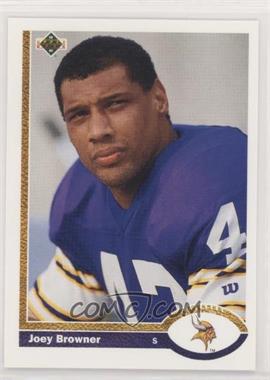 1991 Upper Deck - [Base] #52 - Joey Browner