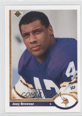 1991 Upper Deck - [Base] #52 - Joey Browner