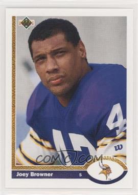 1991 Upper Deck - [Base] #52 - Joey Browner