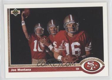 1991 Upper Deck - [Base] #54 - Joe Montana