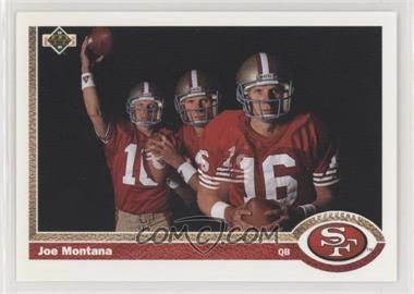 1991 Upper Deck - [Base] #54 - Joe Montana