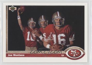 1991 Upper Deck - [Base] #54 - Joe Montana [EX to NM]