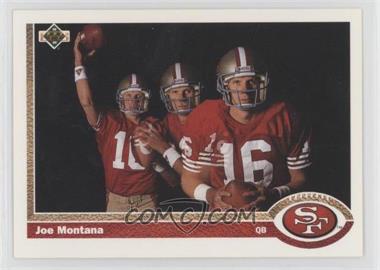 1991 Upper Deck - [Base] #54 - Joe Montana