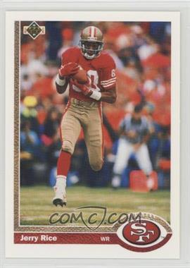 1991 Upper Deck - [Base] #57 - Jerry Rice [Noted]