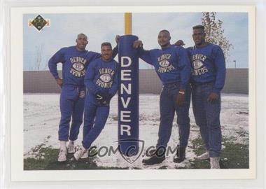 1991 Upper Deck - [Base] #601 - Mike Croel, Greg Lewis, Keith Traylor, Kenny Walker