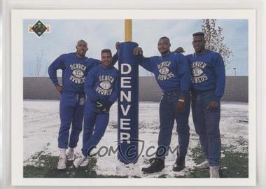 1991 Upper Deck - [Base] #601 - Mike Croel, Greg Lewis, Keith Traylor, Kenny Walker