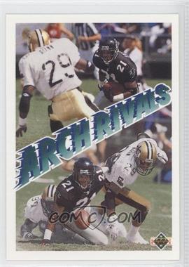 1991 Upper Deck - [Base] #654 - Vencie Glenn, Deion Sanders